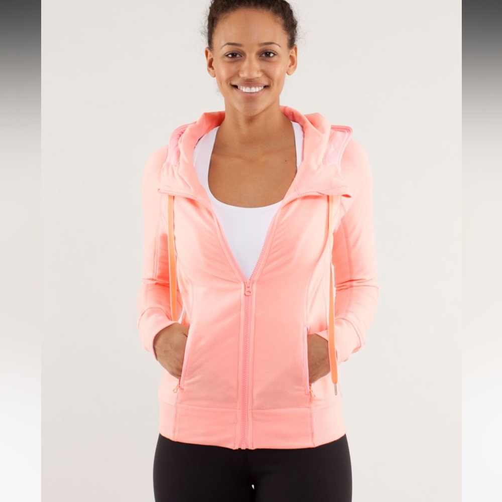 Lululemon Rejuvenate Hoodie Bleached Coral